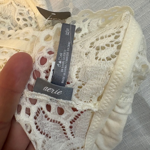 Aerie Cream Lace Bralette - Picture 4 of 8